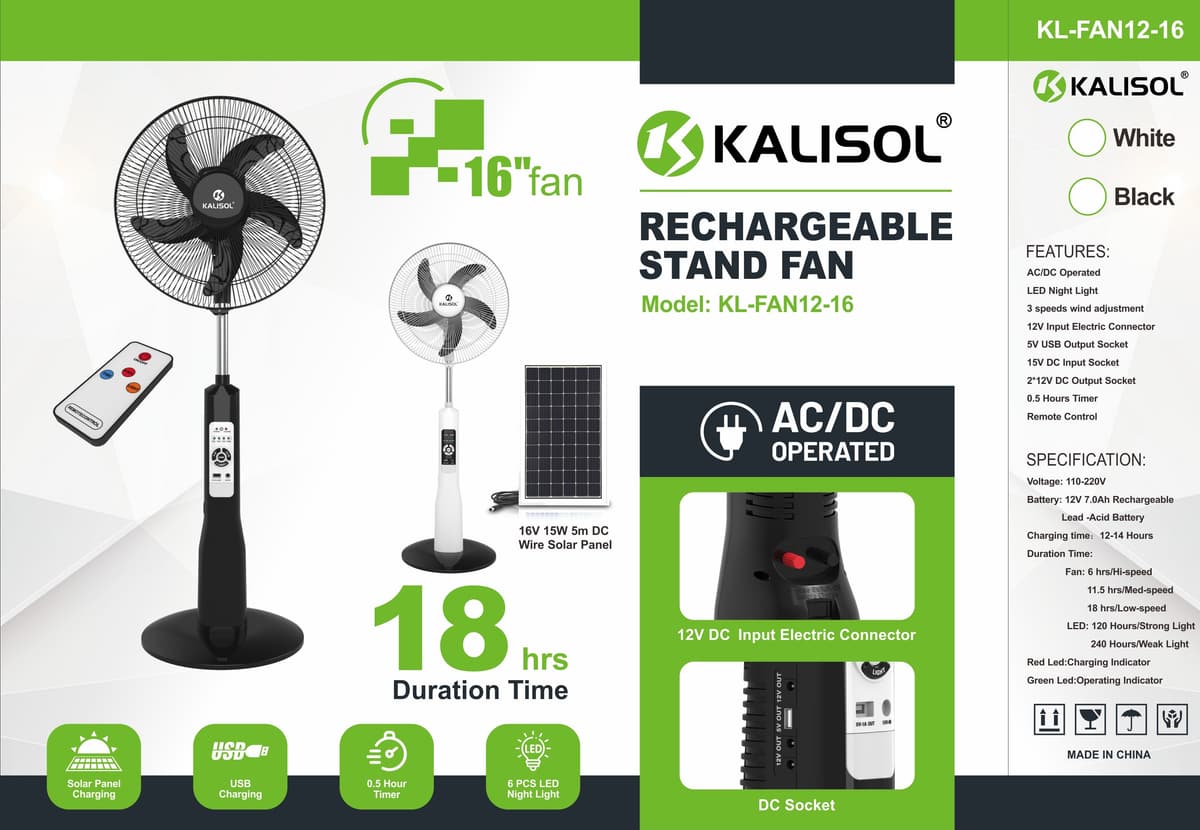 KL-FAN12-16